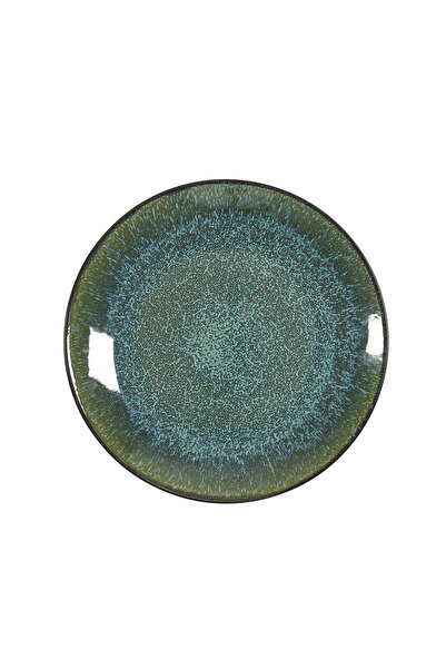Other Elia CERAMIC PLATE, green, diameter 27 cm, retro style