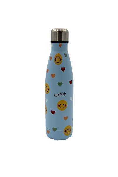 B&D B&D Vaccum Flask Bottle Smiley Design 230ml , Blue