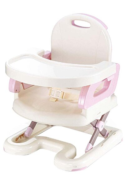 Mastela مقعد تغذية معزز قابل للطي من ديلوكس كومفورت مع صينية