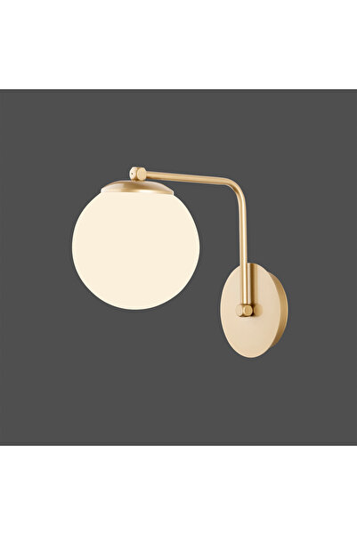 Squid Lighting Lampă de perete Star Gold, Squid Lighting, fier și sticlă, 15x26x22 cm, E27, 1 bec, max. 100 W