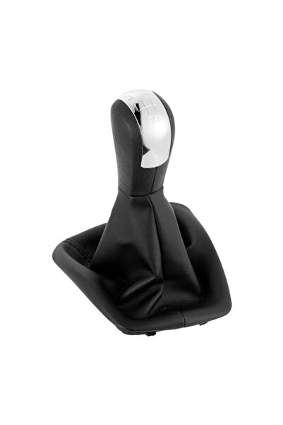 MOTOR10 Manșon schimbător de viteze cu buton și husă pentru Skoda Octavia 2 2...