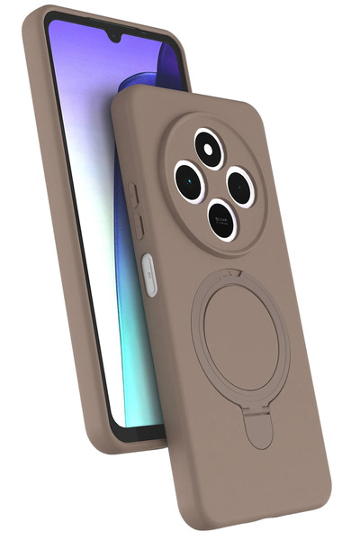 NewFace غطاء حماية NRZSNT لهاتف شاومي ريدمي 14C مع حامل ماجسيف - (153122) تيت...