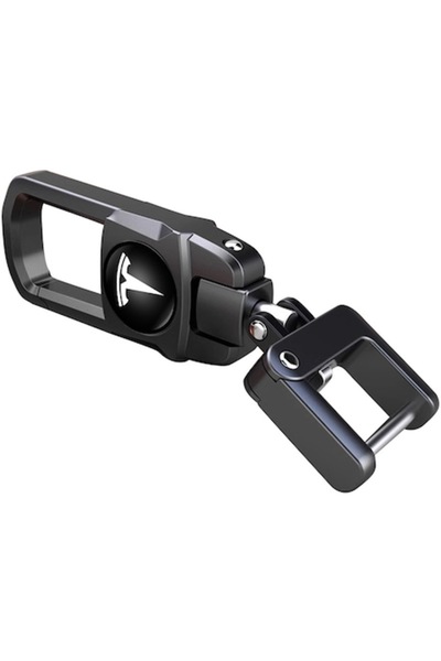 OEM Μεταλλικό μπρελόκ αυτοκινήτου Tesla - Premium Design, αλουμίνιο, μαύρο