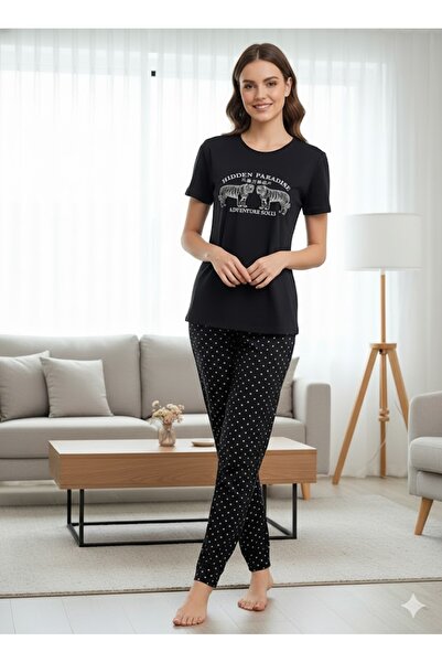 FAMES PİJAMA WOMEN'S SUMMER PAJAMAS SET
