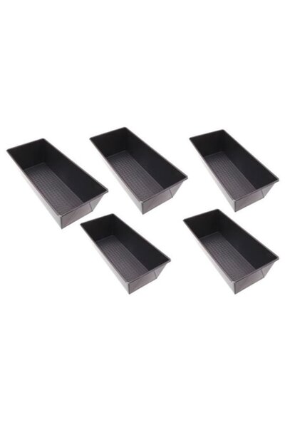 K KATHODE Set de 5 tăvi de copt pentru cozonac, chiftele și pâine - 20, 25, 30, 35, 40 cm