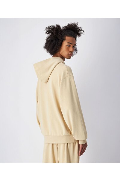 Champion Eco Future Hooded Sweatshirt Brown Men's Sweatshirt - 220756-Ms091