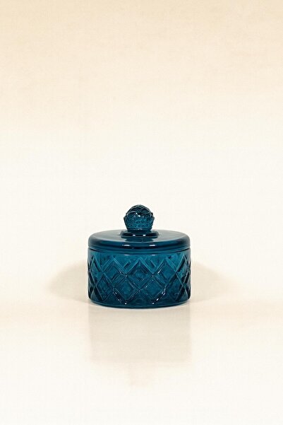 Mirano Cam Tasarım AZUR CAM ŞEKERLİK DEKORATİF OBJE SUNUMLUK