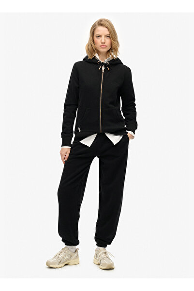 SUPERDRY Kapüşon Yaka Siyah Kadın Sweatshırt W2012477A