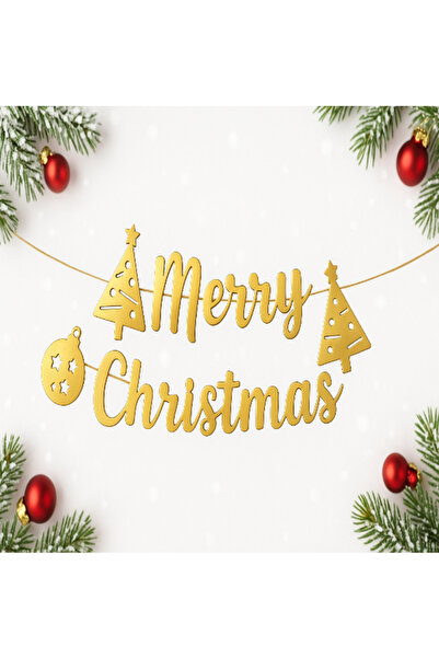 party mix Merry Christmas Sign – New Year's Christmas Party Decoration, New Y...