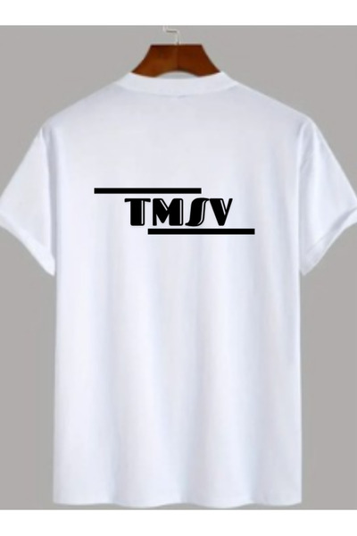 TİMİSİVA Μπλουζάκι Unisex oversized TMSV5 με τύπωμα 100% βαμβακερό με κοντό μ...