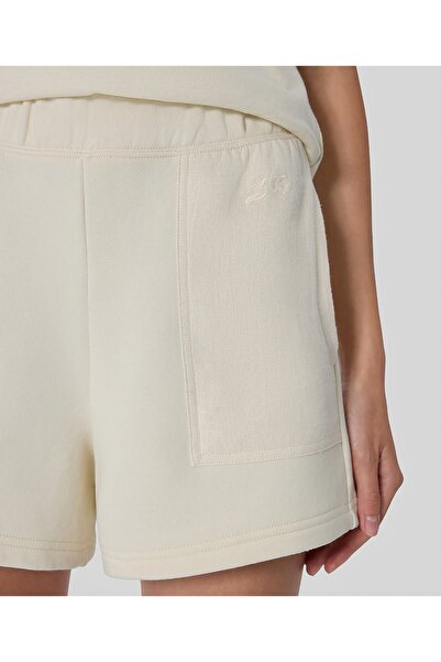 Champion Eco Future Shorts Beige Women's Shorts -117825-Ys141