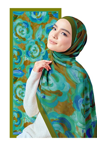 b blueberry italia Bursa Silk Shawl Creation - Amélisse Series - New Collection -