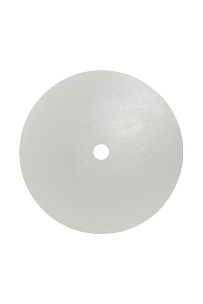 Ingrediente Dulci Slado - Round cake board with hole WHITE Ø18 cm h 3 mm MDF - 5 pcs