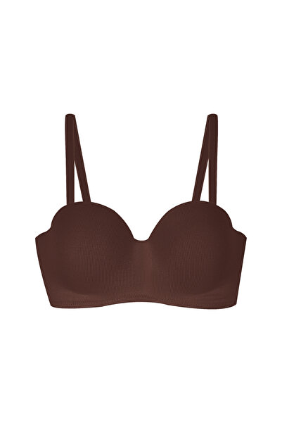 koza iç giyim Women's Ribbed Strapless Bra