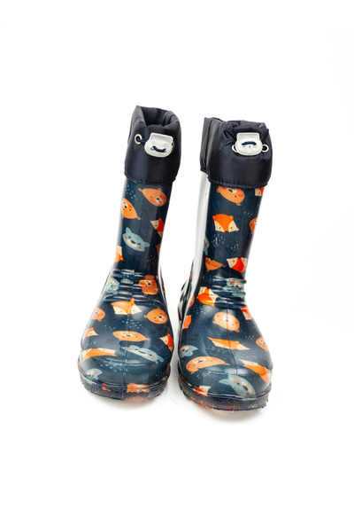 BABALİ 15108 Emek Ulaş Παιδικές μπότες βροχής με γαλάζια γατούλα
