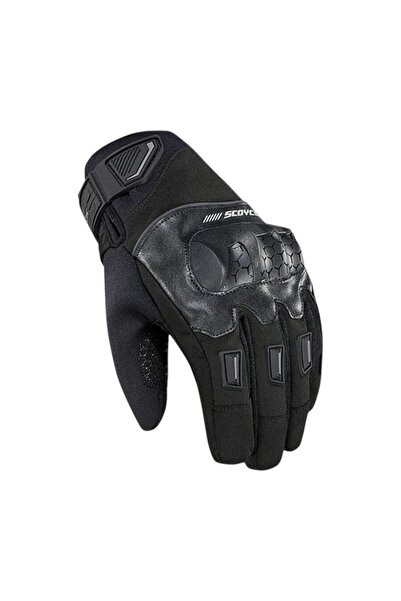 Scoyco Mc192Wp Black Winter Motorcycle Gloves