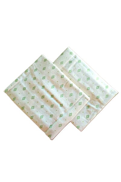 Kotonia Home Σετ 4 μαξιλαροθήκες, 100% βαμβάκι, εκλεκτό χρώμα, πράσινο, 50x80 cm, 14