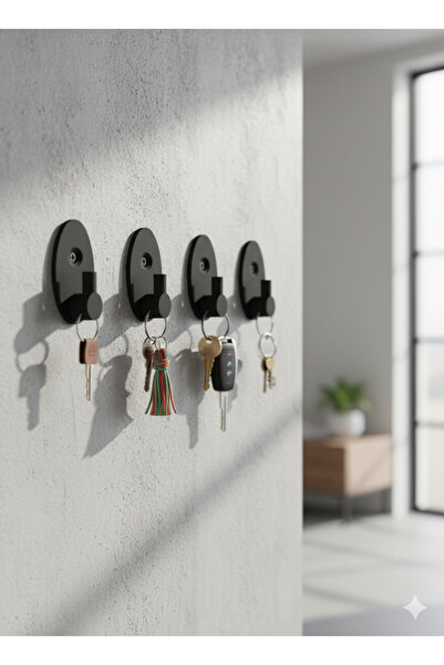 FSK STUDIO Çok Amaçlı Duvar Askısı | Anahtarlık, Kablo ve Takı Düzenleyici | ...