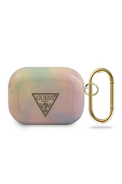 Guess Carcasă Tie & Dye GUACAPTPUMCGG01 compatibilă cu Apple AirPods Pro - Roz