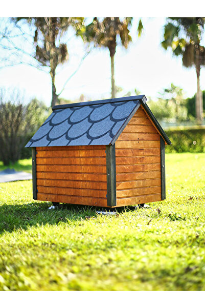 MANDU Ahşap Köpek Kulübesi