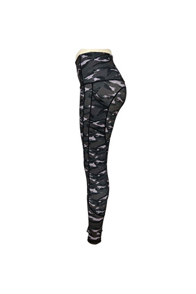 WildFashion High-waisted leggings with camouflage print D798-181