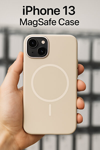 EMXTECH iPhone 13/14 Uyumlu Magsafe Destekli Soft Kılıf