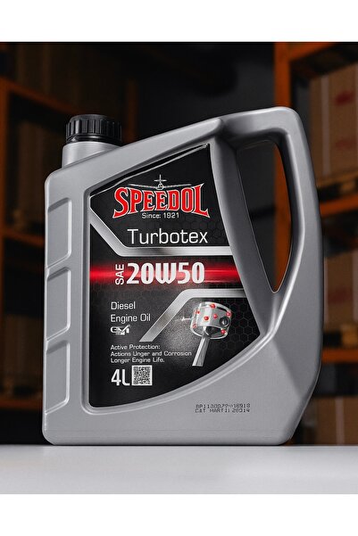 Speedol Turbotex 20w50 Motor Yağı 4 LT