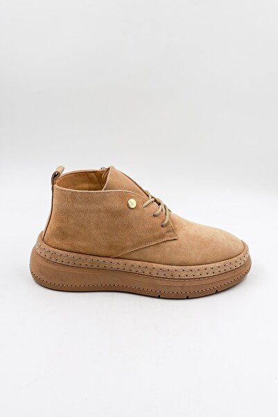 KRISTE BELL Kristebell imported special series natural leather women's daily boots kb05255 - suede beige - 36