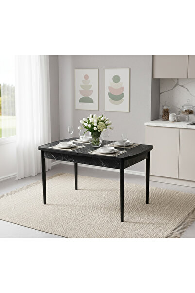 JoyMassa 80 X 130 AÇILABİLİR YEMEK MASASI (AÇILDIĞINDA 80 X 170 OLMAKTADIR )