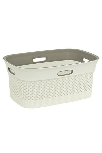 Other Purl LAUNDRY BASKET 45 L beige POLYPROPYLENE with handles