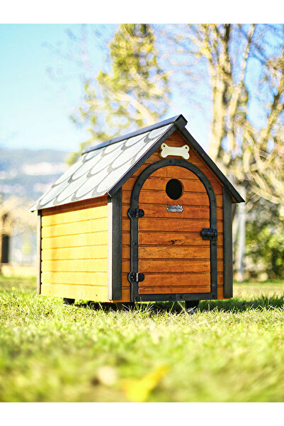 MANDU Ahşap Köpek Kulübesi