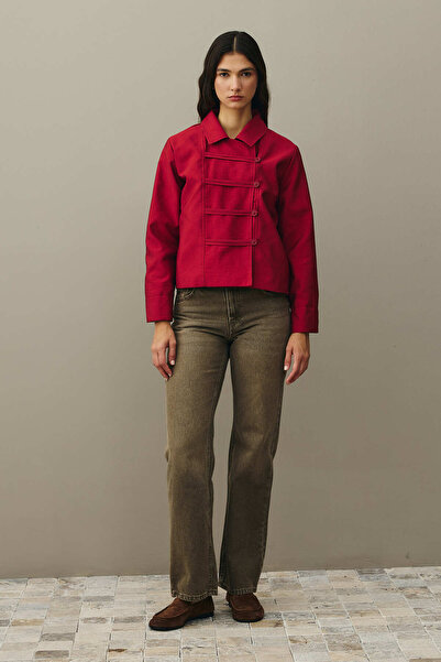 Fahhar Britli Jacket Red