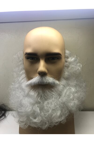 TheHairKraft Gerçek Görünümlü El Yapımı Takma Sakal & Bıyık Seti – HD Tül Üze...