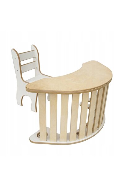 Other Balansoar Montessori din lemn pentru copii, solid, pliabil, birou, masă...