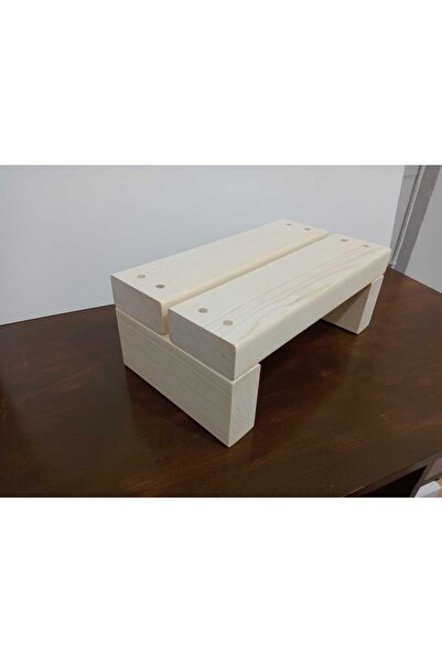 YAĞMUR AHŞAP ATÖLYESİ Ahşap Tabure Yükseltici Basamak