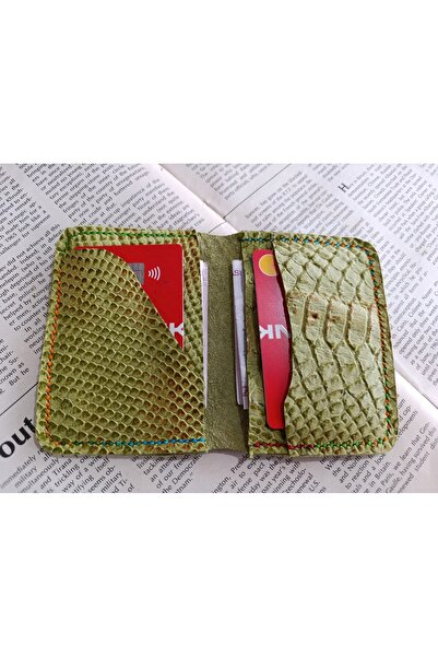 Mahfuz Genuine Leather Top Quality Fully Handmade Minimalist Wallet 15.5X10.5 cm Sdf1