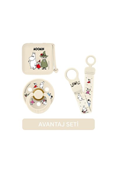 Bibs X Moomin Avantaj Seti Ivory 0-6 Ay