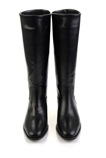 Bambi Siyah Kadın Çizme K03246280309