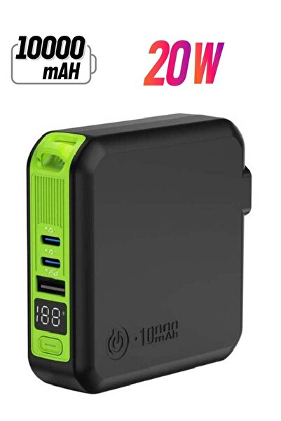 GOUİ Mebala Pro Power Bank 10000mAh + Wireless Charger + 20W Wall Charger