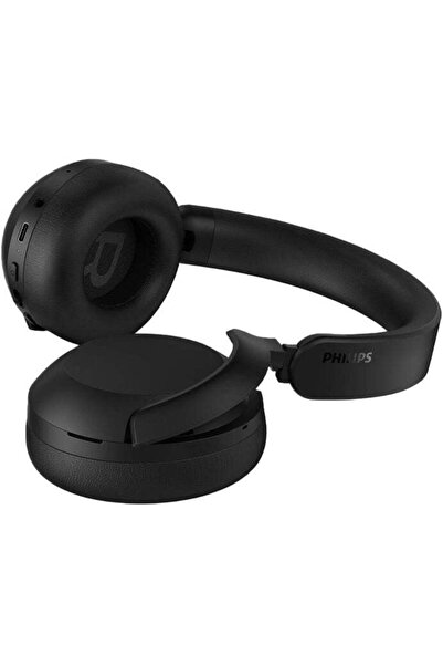 Philips Căști wireless cu microfon - TAH8000EBK/00, ANC, negre