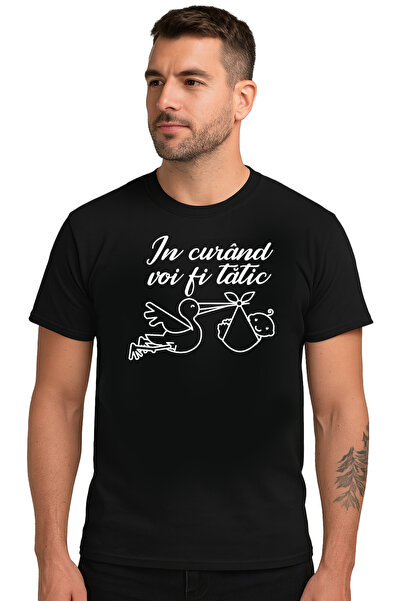 OEM Tricou barbat In curand voi fi TATIC, 100% bumbac