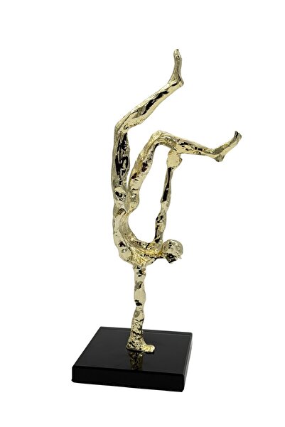 BİNDAWOOD B&D Décor Item with Golden Gymnastic structure -Gold