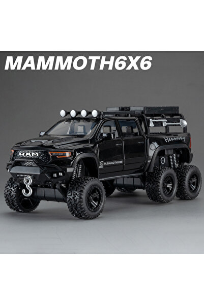 Shem ﻿ 1:32 Dodge Tyrannosaurus Rex RAM 1500 TRX 6*6 Savaş Lordu Döküm Metal ...