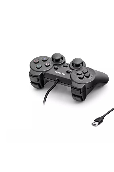 Genel Markalar Titreşimli Bilgisayar Pc Usb Oyun Kolu Gamepad Analog Titreşim
