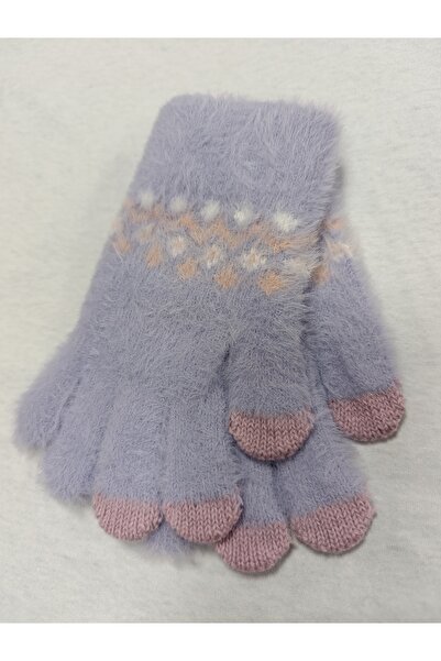 Kitti قفازات صوفية للفتيات من عمر 4-8 سنوات