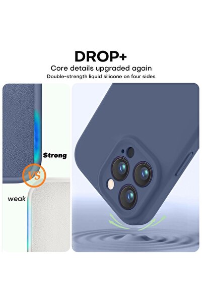 Flippy Husa Protectie Matte TPU, Flippy, pentru OnePlus Nord CE3 Lite, Protectie Camera, Antisoc, Albastru