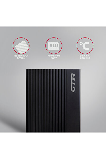 Other AXAGON Ribbed aluminum USB 3.2 Gen 1 - SATA 6G external box for 3.5"" HDD