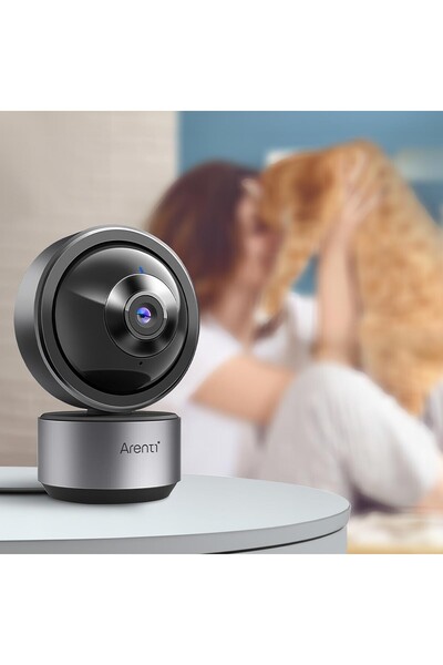 ARENTI Camera supraveghere IP DOME1 WIFI, 3MP Ultra HD, Pan/Tilt, detectie om/sunet, vedere nocturna