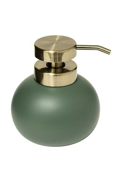 Other Duo green polyresin soap dispenser 10.1x12.2 cm