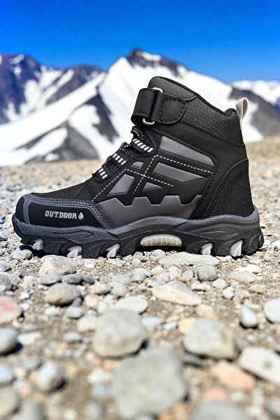 habıbear çocuk kışlık fermuarlı extra sıcak tutan bot